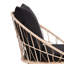 Chaise de patio moderne avec coussins Harleysville-1973885483