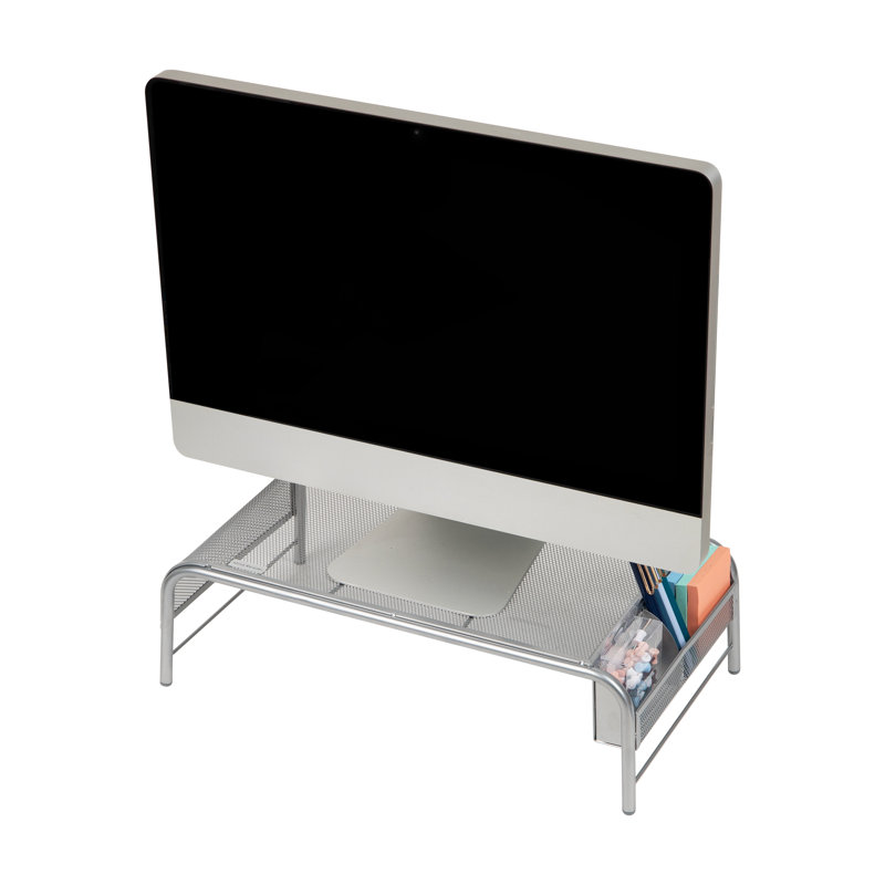 Support pour écran en métal, Argent