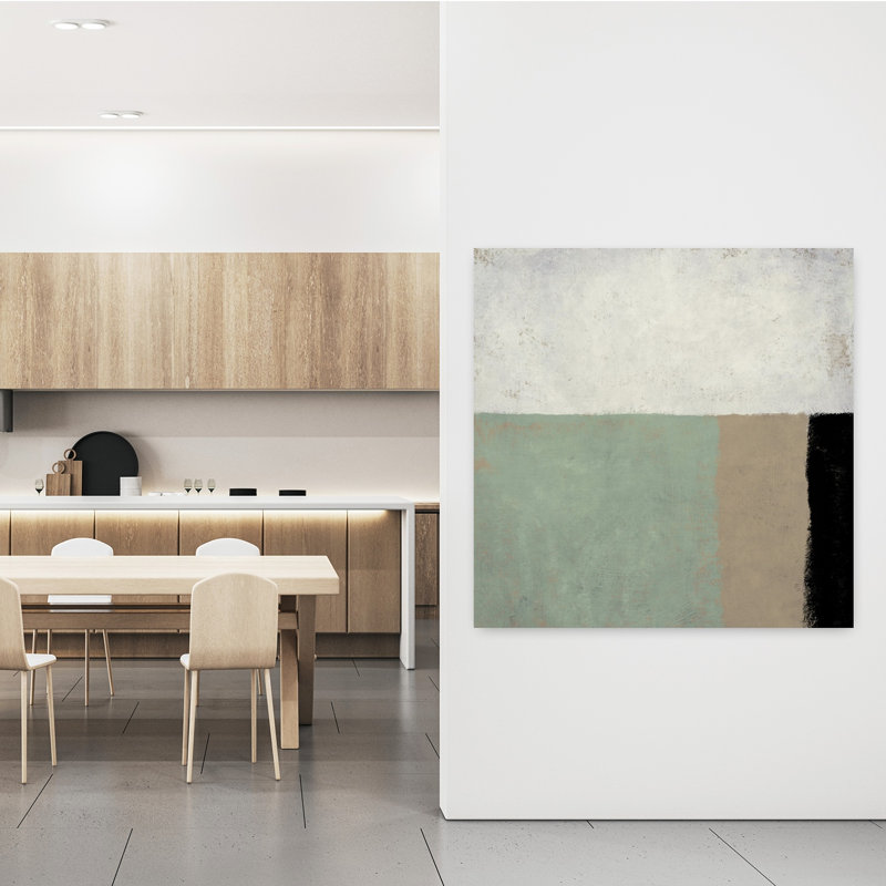 Art contemporain, art contemporain abstrait, H 48 po x l 48 po