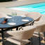 Berg 6 Seat Oval Dining Set - Taupe