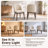 Modern Curved Back Upholstered Side Dining Chair with Solid Wood Legs-104469026-104469029
