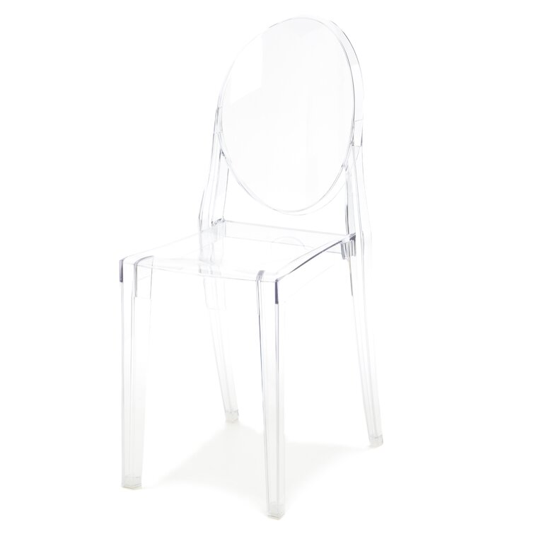 Sedia Victoria ghost b4 trasparente pack da 4 pz Kartell SCONTATA a PREZZI  OUTLET