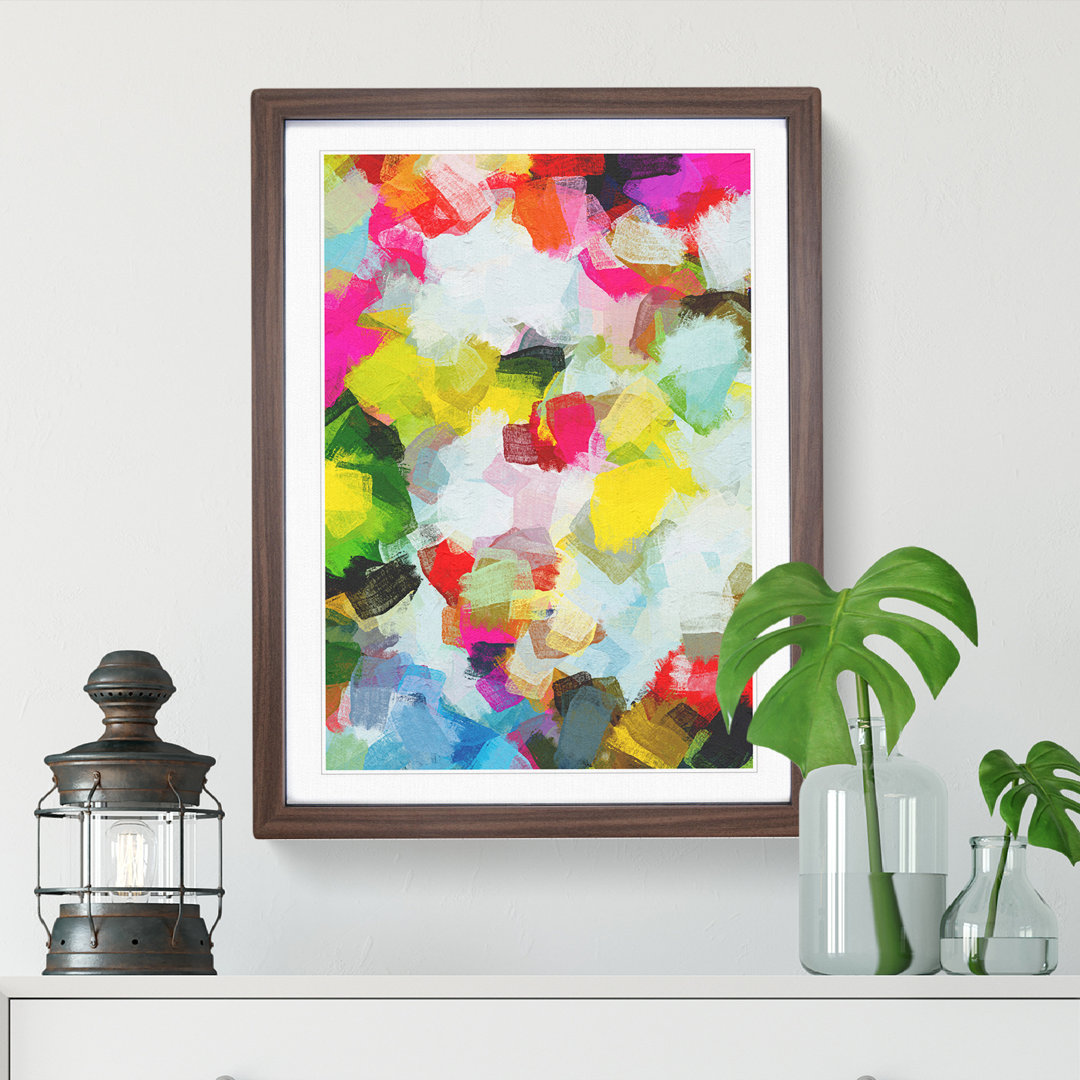 The Breaks Abstract - Single Picture Frame Painting