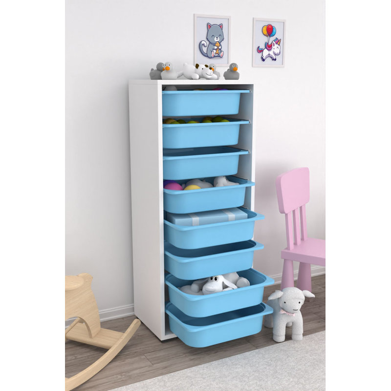 Armoire polyvalente, Bleu