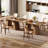 63" Dining Table For 4 With Sturdy Base-1911699180