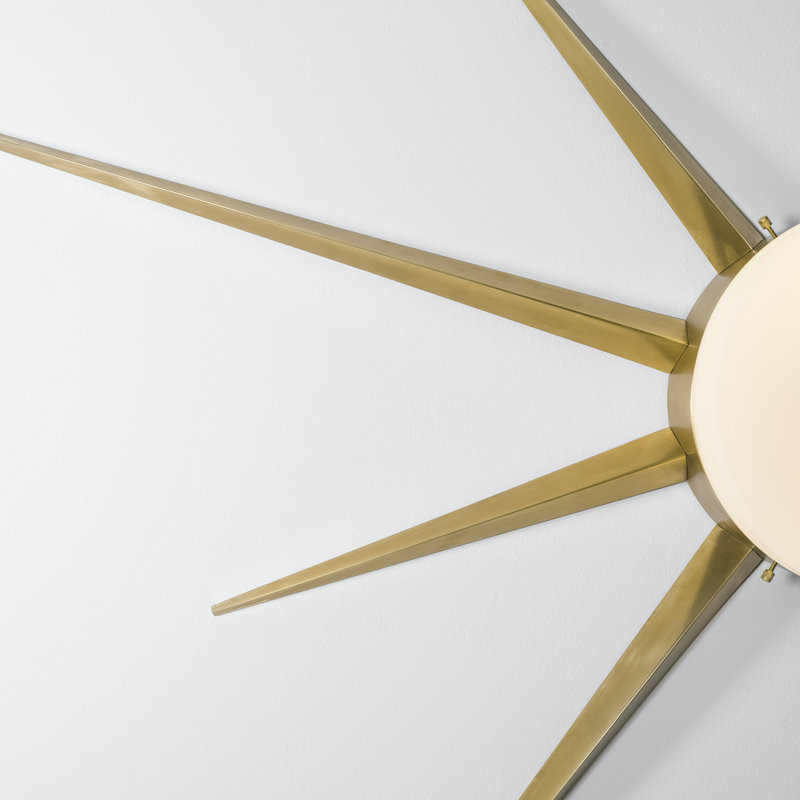 1 - Light LED Flush Mounted Sconce