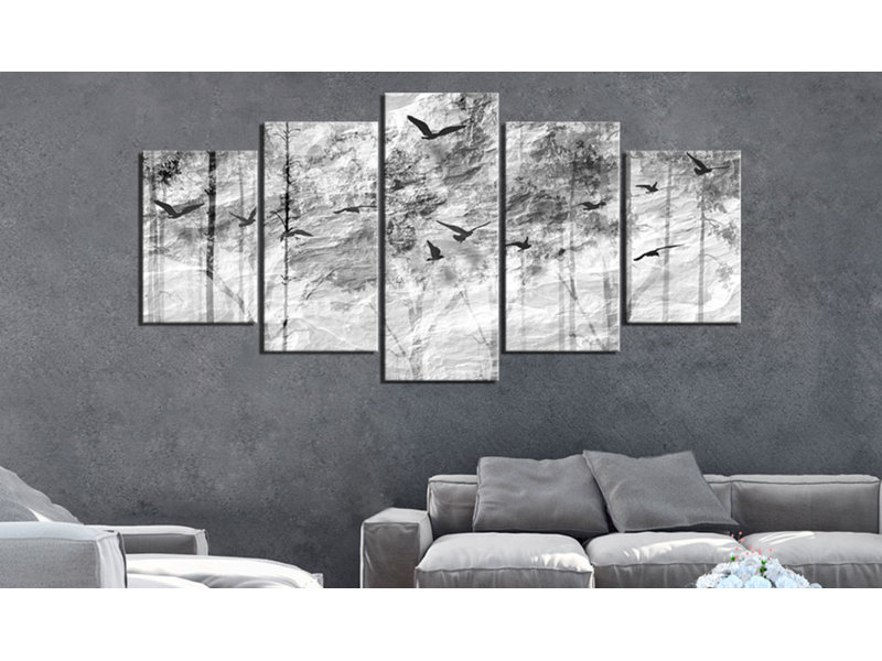 No Frame Print on Canvas, 100cm H x 50cm W