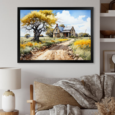 " Farmhouse Rural Elegance II " by Designart