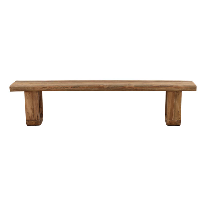 Banc d'extérieur Daven naturel