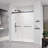 Sliding Frameless Soft-Close Shower Door For Bathroom-117950972