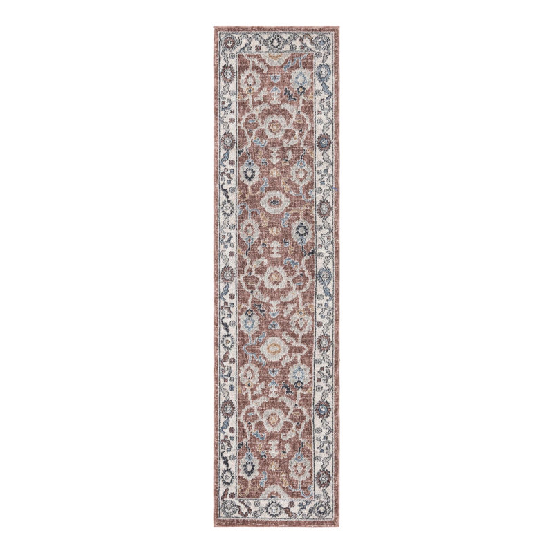Erica Floral Indoor Rug, Runner 2' x 8'