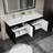 Romer 59''Wall-Mounted Double Bathroom Vanity Set-499189681