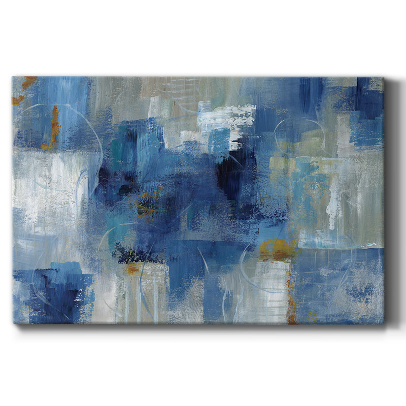 «Blue Morning» - reproduction sur toile tendue, L 60 po x H 40 po