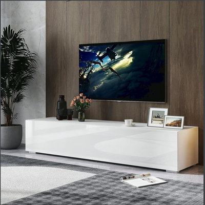 Meuble audio-vidéo moderne avec rangement multimédia