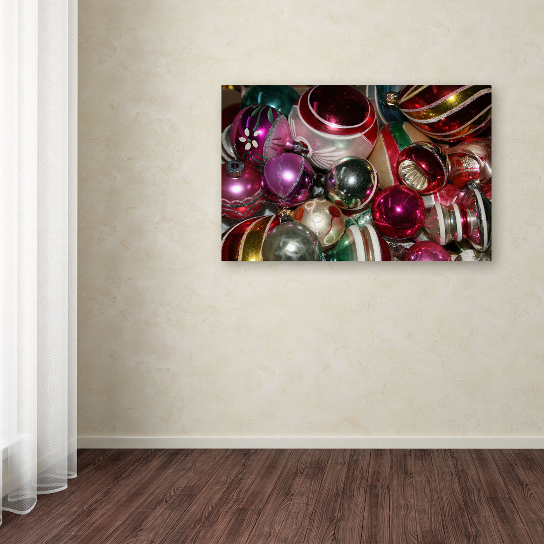 'Vintage Christmas' by Patty Tuggle Photographic Print on Canvas The Holiday Aisle®