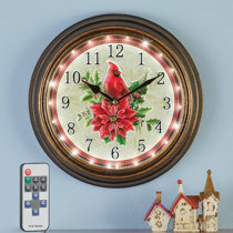 The Holiday Aisle® Jonette Wall Clock