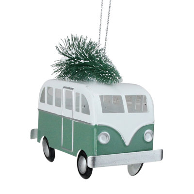 Ornement suspendu de style rétro avec arbre de Noël suspendu