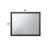 Madison Espresso Finish Mirror