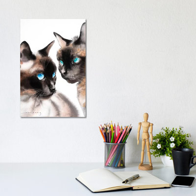 Cat Mate by Soo Beng Lim - Wrapped Canvas Painting