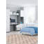 Tapis gris en laine tressé à la main à motif géométrique multicolore 5 pi 3 po x 7 pi 7 po Mulvey
