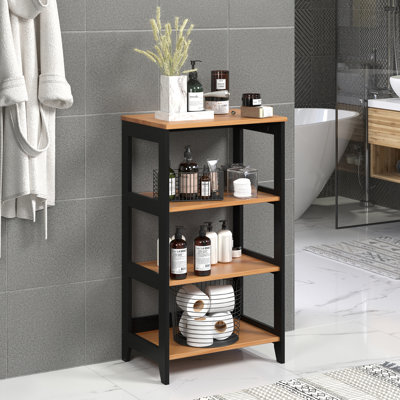 TABLETTE EN BOIS MASSIF 4 NOIRS ET MIEL NATUREL