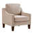 Velours taupe