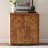 Edony Modern And Contemporary Natural Mappa Burl Wood 2-Door Console Cabinet
