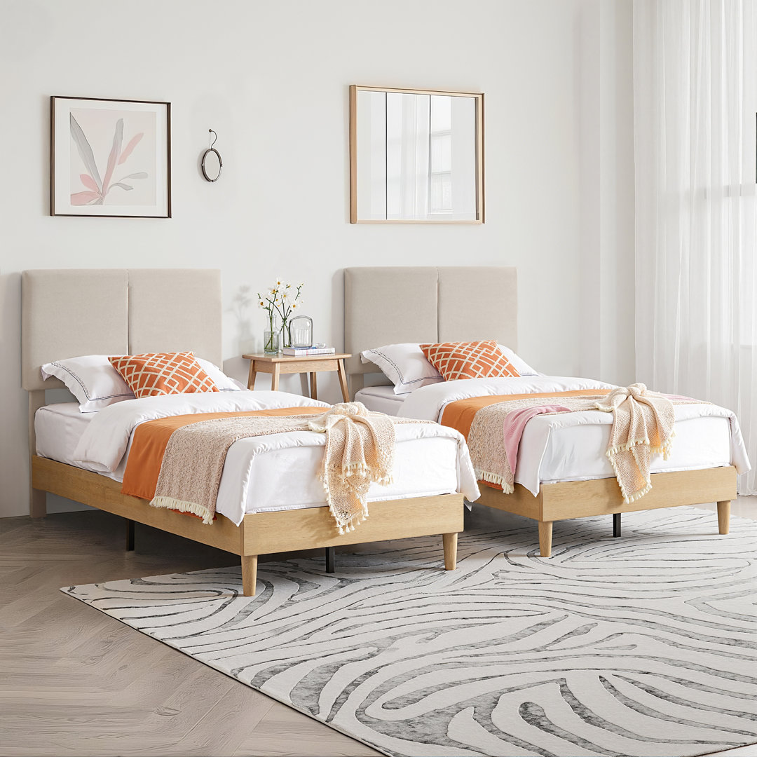 Elauna Upholstered Bed Latitude Run®