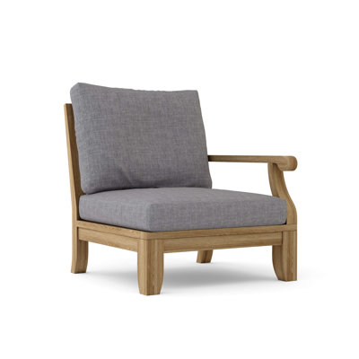 Fauteuil de patio en teck Gatsby Luxe