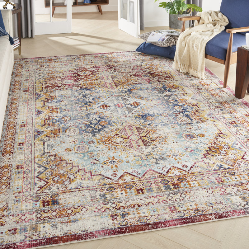 Persian Area Rug, Rectangle 2.69 x 3.49cm