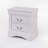 III White Finish Nightstand