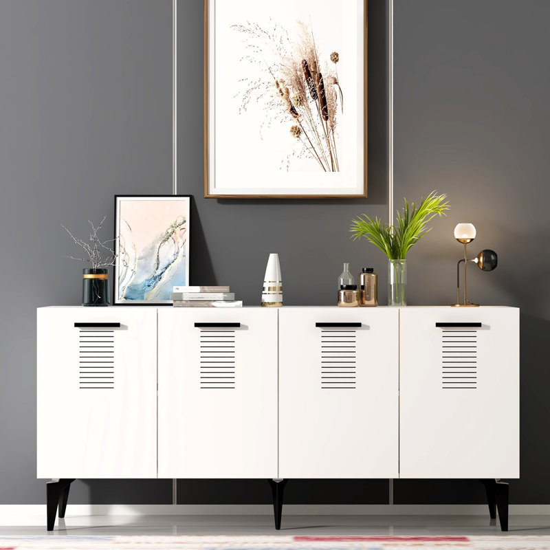 Jarrod 150cm Console Table, White