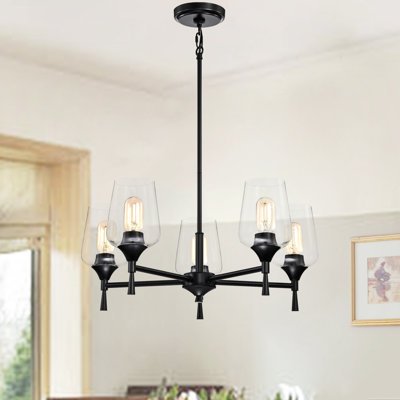 Lustre classique / traditionnel 5 lumières Aidan-James