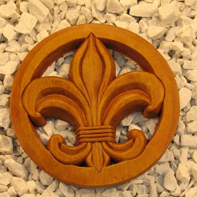 Fleur De Lis Stepping Stone