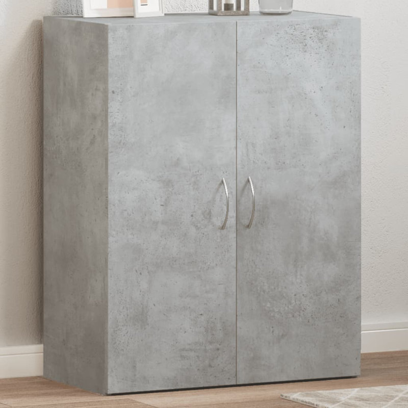 Storage Cabinet, Concrete Grey