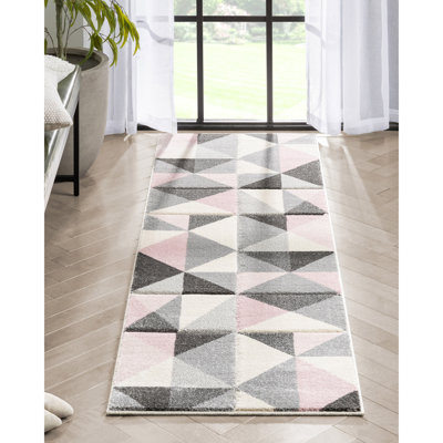 Astrid Geometric Synthetic Area Rug