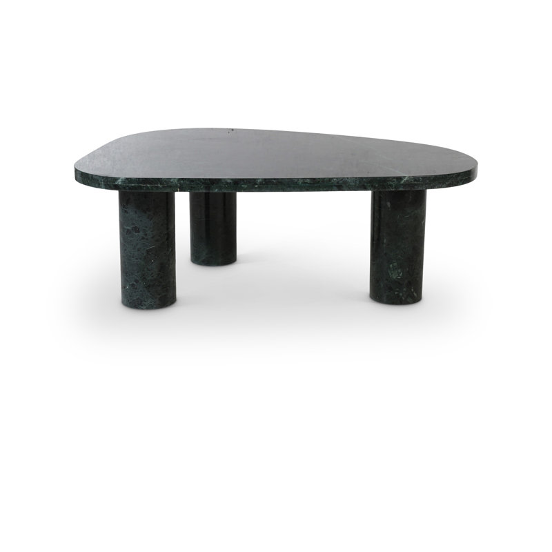 Table basse Messina, Marbre vert