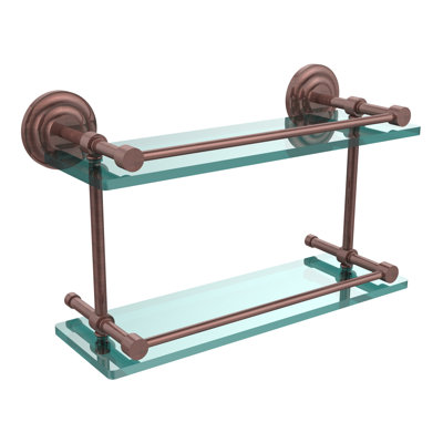 Leamore 2 Piece Tiered Shelf