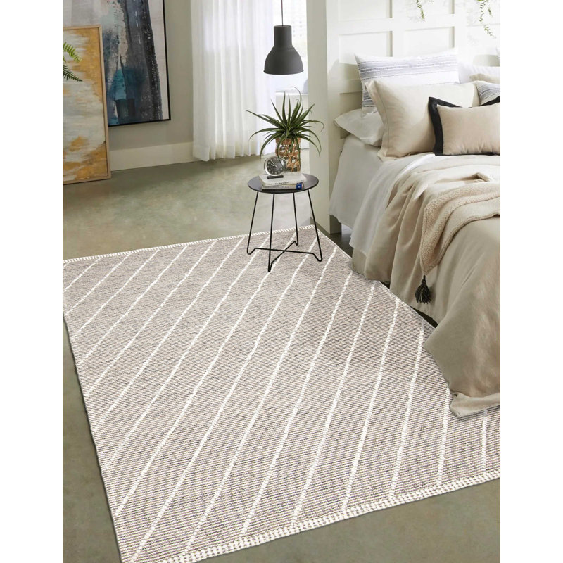 Tapis Havik en laine nouvel âge rectangulaire unique 5 pi 2 po x 7 pi 5 po Havik
