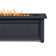 ORTUN 50" Rectangle Steel Propane Fire Pit Table by Real Flame