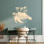 Art mural abstrait de tortues avec palmiers sur le dessus - ACM-1968909413-1968909410