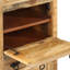 8 Pair Solid Wood Shoe Rack