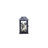 Black Vine Metal Lantern with Battery-Operated Candle