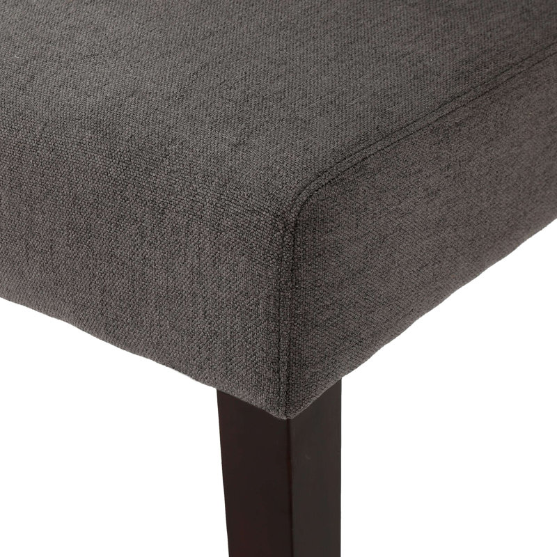 Chaise de salle à manger [Ensemble de 2 pièces], Gris foncé