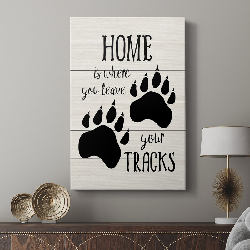 Home Tracks -Galery Enveloppé Cavas, H 48 po x l 32 po