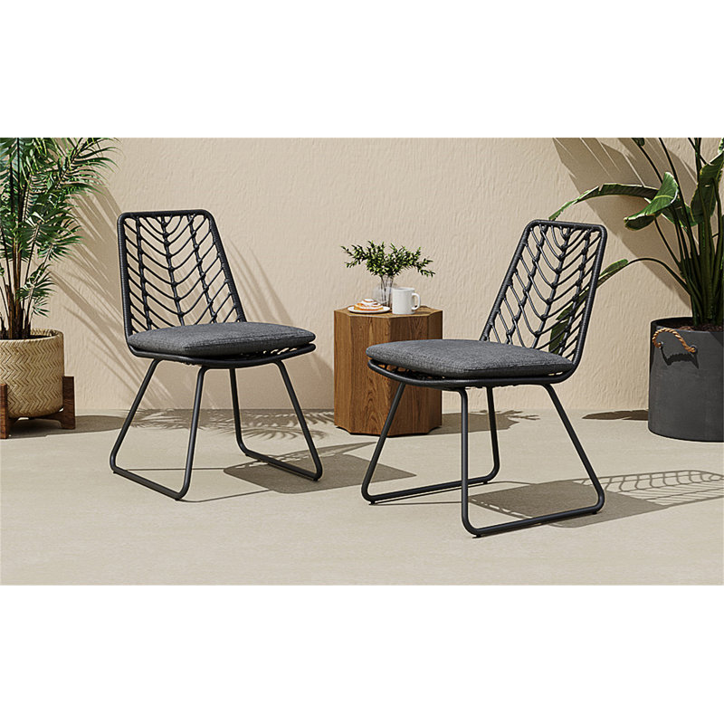DEJA CHAIR, 2PCS avec 2 coussins