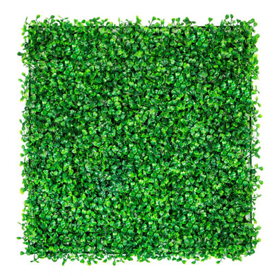 12PCS 10x10 inch Artificial Boxwood Panels, Boxwood Hedge Wall Mat,Artificial Grass Backdrop Wall, Privacy Hedge Screen UV Protected for Outdoor Indoo by Stellweilan Tessberg