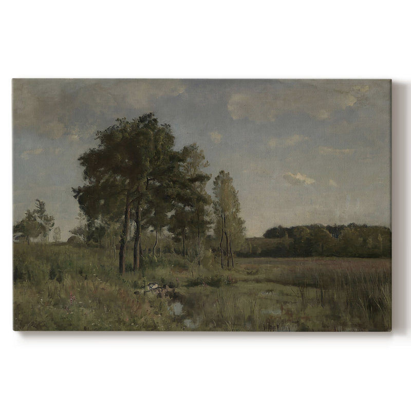 Paysages rétro-CDXLV -Galerie en toile Cavas, 8 x 12
