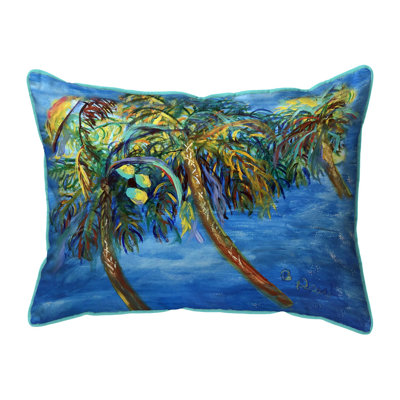 Housse et insert de coussin décoratif rectangulaire en polyester pour l'extérieur