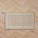 Isla Machine Woven Synthetic Geometric Area Rug In Beige/White